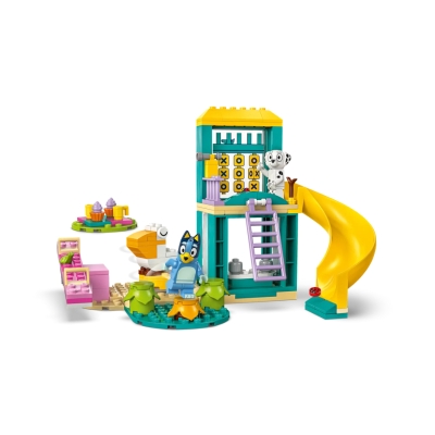 Lego Bluey Parque Atracciones con Bluey y Chloe