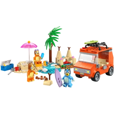 Lego Bluey Viaje Familiar a la Playa