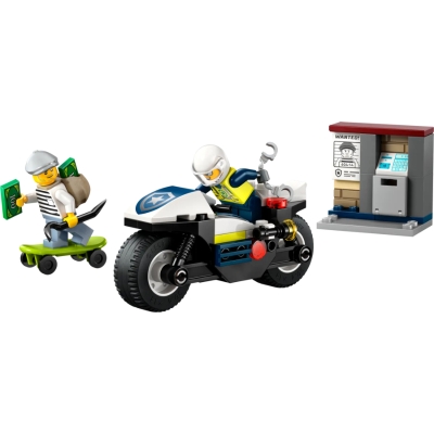 Lego City Persecución Policial Motorizada