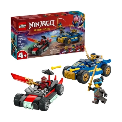 Lego NINJAGO Duelo de Coches de Carreras Rogue vs Drix