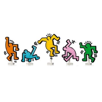 Lego Art Keith Haring Figuras Danzantes