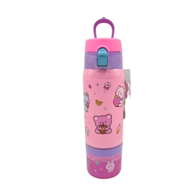 Termo con Contenedor Snack Critters