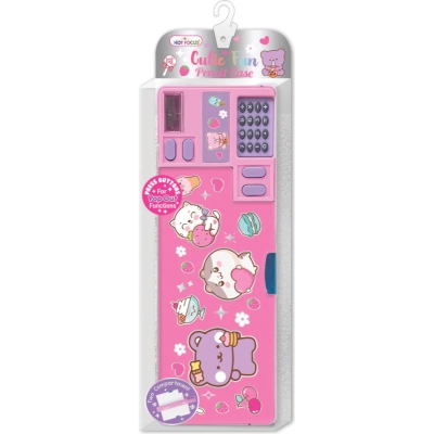 Estuche Kawaii con Calculadora