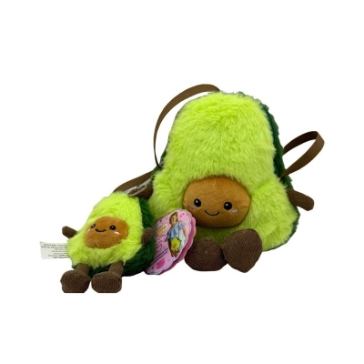 Bolso Afelpado Aguacate con Llavero