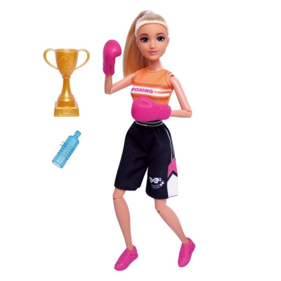 Muñeca Boxeadora con Accesorios