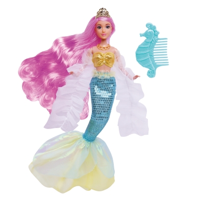 Muñeca Sirena con Accesorios