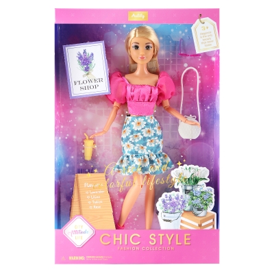 Muñeca Fashion con Accesorios