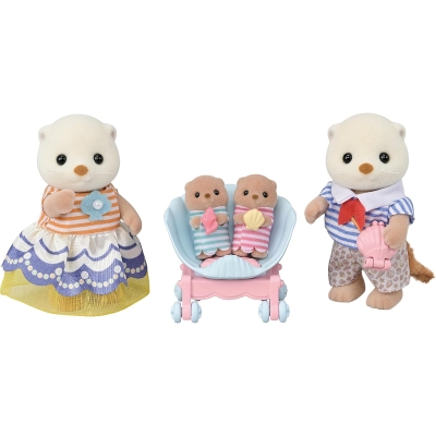 Familia Nutria Marina Sylvanian Families