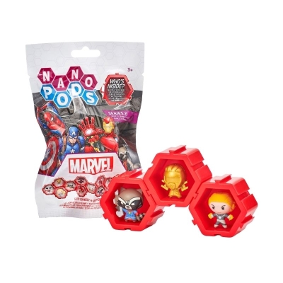 Marvel Figura Nano Pods Bolsa Bling