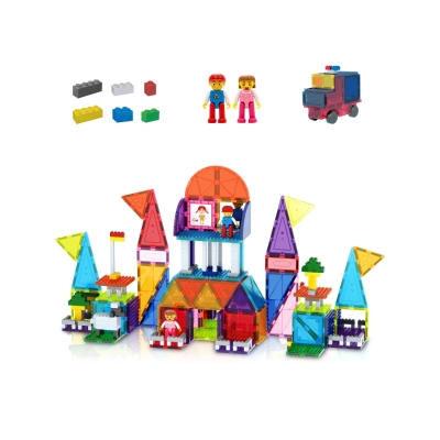 Bloques Magnéticos con Figura PicassoTiles 333 Piezas