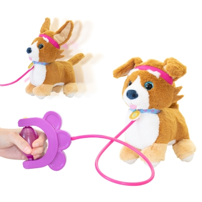 Peluche Interactivo Perrito Corgi