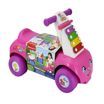 Correpasillos Fisher Price Aventura Músical Rosa