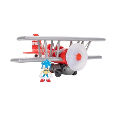 Sonic The Hedgehog Biplano Tornado con Figura