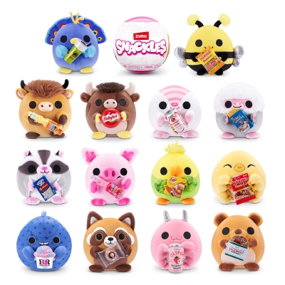 Peluche Sorpresa Snackles 3.5 Pulgadas