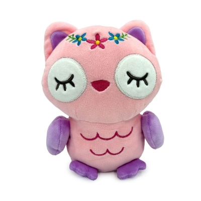 Peluche Búho Phi Phi Rosado 7.48 Pulgadas