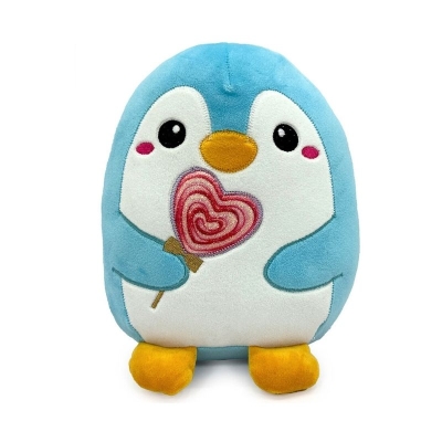 Peluche Pingüino con Paleta Phi Phi Azul 8.66 Pulgadas
