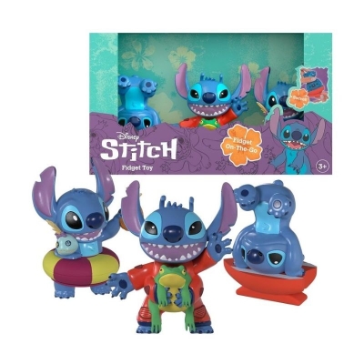Figuras Stitch Fidget 3 Und.