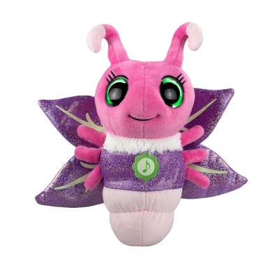 Peluche Interactivo Luciérnaga Rosa