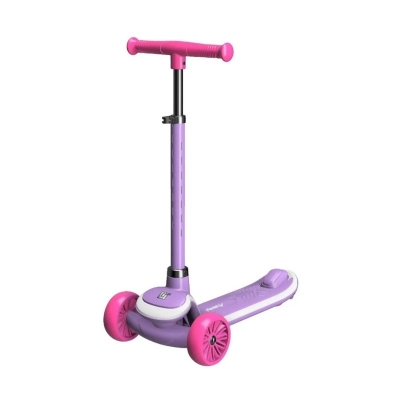 Patineta 3 Ruedas Firefly Lit con Luces Morado