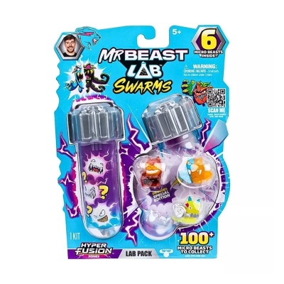 MrBeast Lab Swarms Figuras 6 Piezas