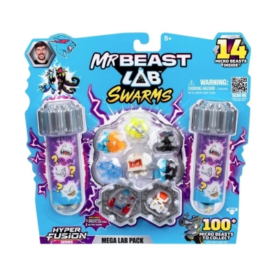 MrBeast Lab Swarms Figuras 14 Piezas