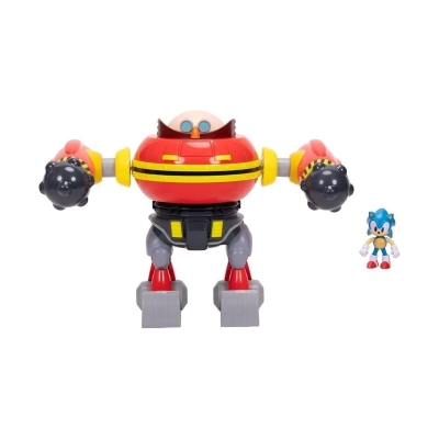 Sonic The Hedgehog Figura Robot Hammer Egg con Sonic