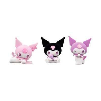 Hello Kitty 3 Figuras Premier Kuromi 4 Pulgadas