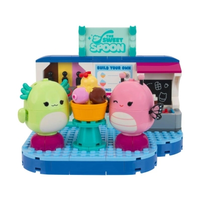 Bloques Squishmallows Tienda de Yogurt Congelado