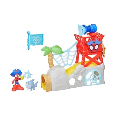Isla Araña Playset Spidey & Amazing Friend