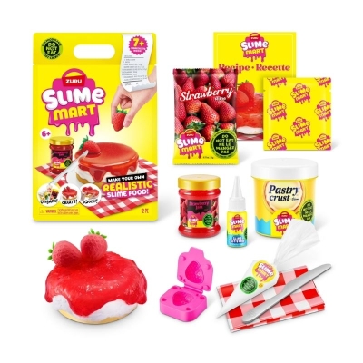 Slime Mart Kit Creación de Cheesecakes de Fresa