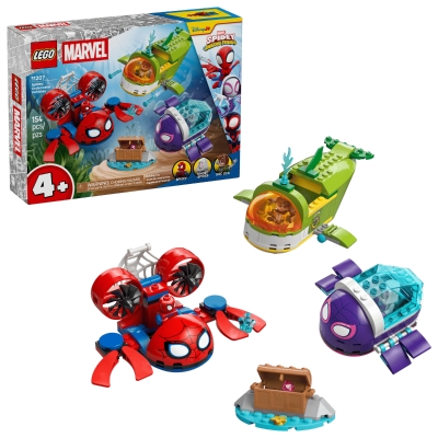 Lego Marvel Spidey Vehiculos Subaquáticos