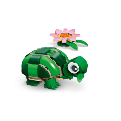 Lego Creator 3 en 1 Tortuga con Flor de Lirio