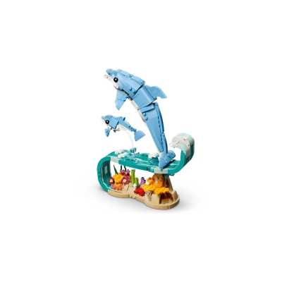 Lego Creator 3 en 1 Animales Marinos: Delfín Hermoso