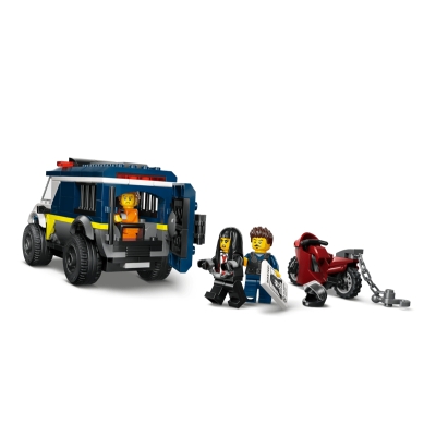 Lego City Van Policial Transporte de Prisioneros