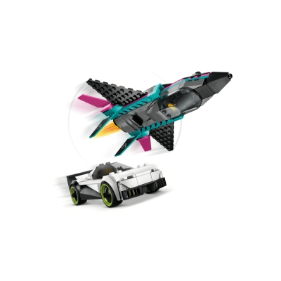 Lego City Jet vs Car