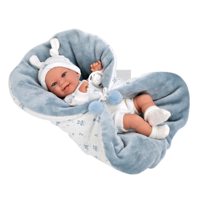 Bebé Elegance Babyto Azul con Peso 14 Pulgadas