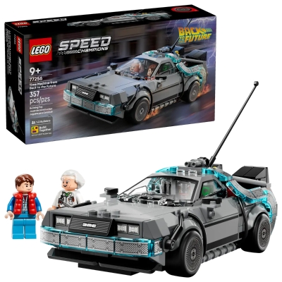 Lego Speed Champions Maquina del Tiempo de Viaje Al Futuro