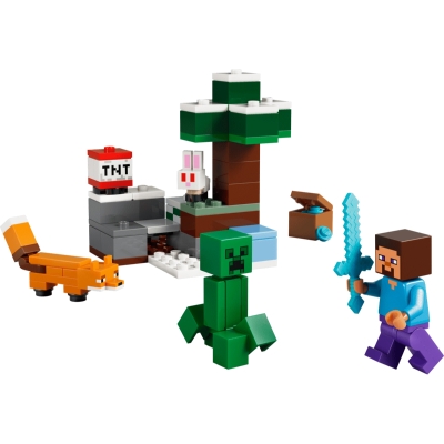 Lego Minecraft La Aventura Taiga de Steve