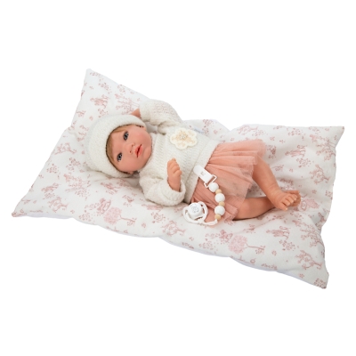Bebé Reborn Julia con Cojín