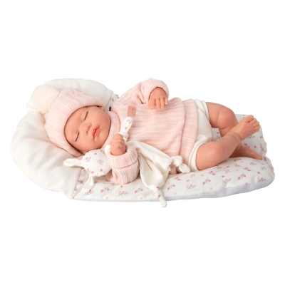 Bebé Reborn Daria con Peluche DouDou 16 Pulgadas
