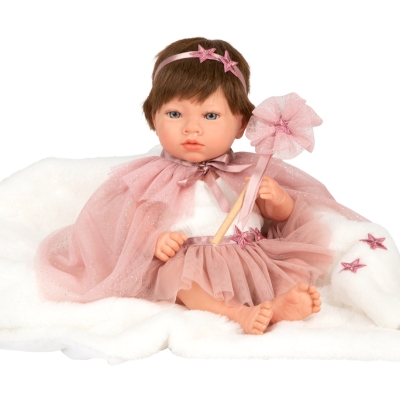 Bebé Reborn Princesa con Varita 14 Pulgadas