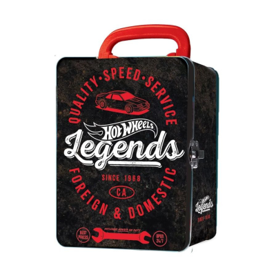 Estuche Metalico Hot Wheels Legends