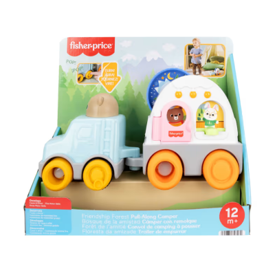 Camper con Remolque Arrastre Fisher Price