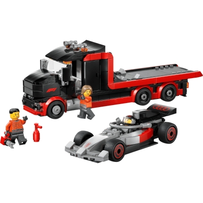 LEGO City Camión F1 de Exhibición con Audi F1
