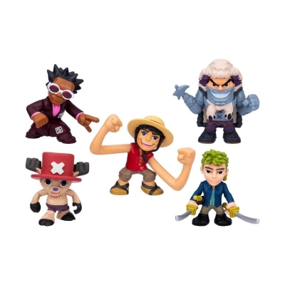 Juego 5 Figuras One Piece 2.5 Pulgadas