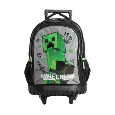 Mochila con Ruedas Minecraft 18 Pulgadas