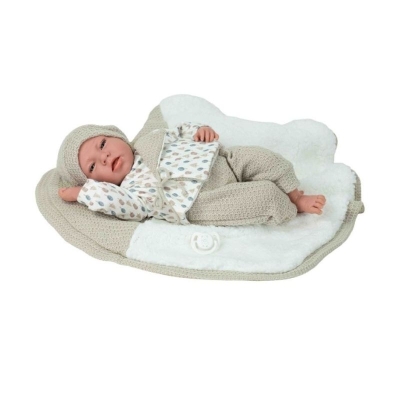 Bebé Dafne con Peso Beige 16 Pulgadas