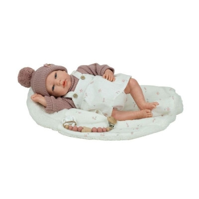 Bebé Reborn Yara con Manta Rosa 16 Pulgadas