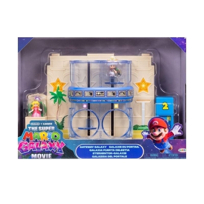 Playset Super Mario Galaxy Puerta Celestial con Accesorios