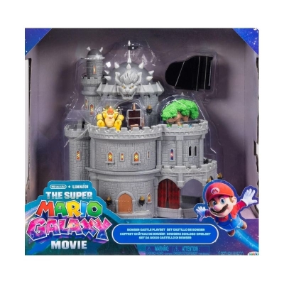 Playset Super Mario Galaxy Castillo de Bowser con Accesorios